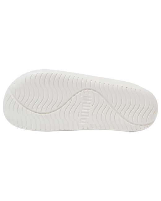 PUMA White Wave Flip Sandal 'Marshmallow' for men