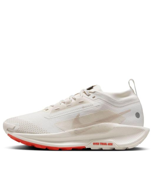 Nike White Pegasus Trail 5 Gore-Tex Waterproof Trail-Running Shoes