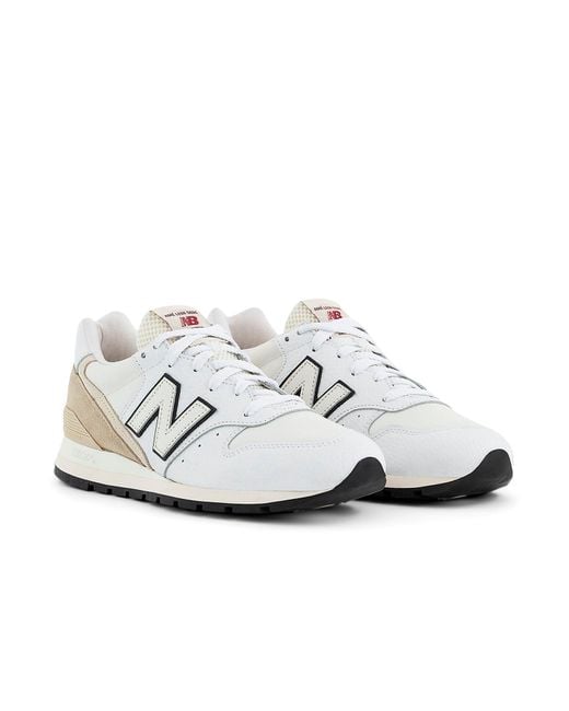 New Balance White X Aime Leon Dore 996 Made for men
