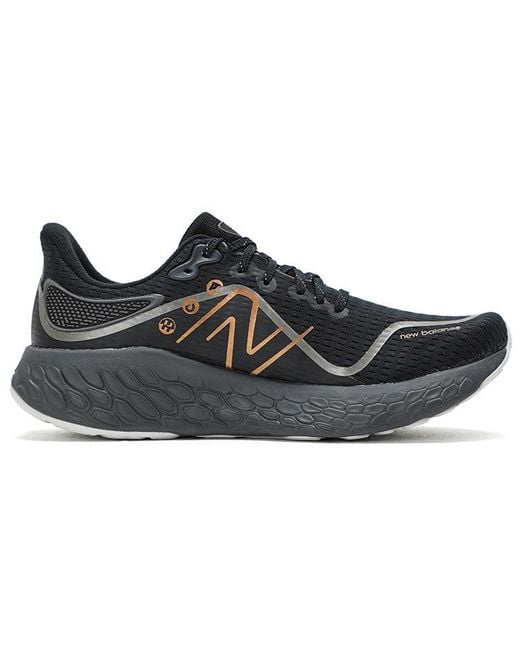 New Balance Black Fresh Foam X 1080V12 Permafrost Copper Metallic' for men