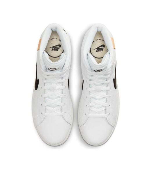 Nike White Court Royale 2 Mid Onyx' for men