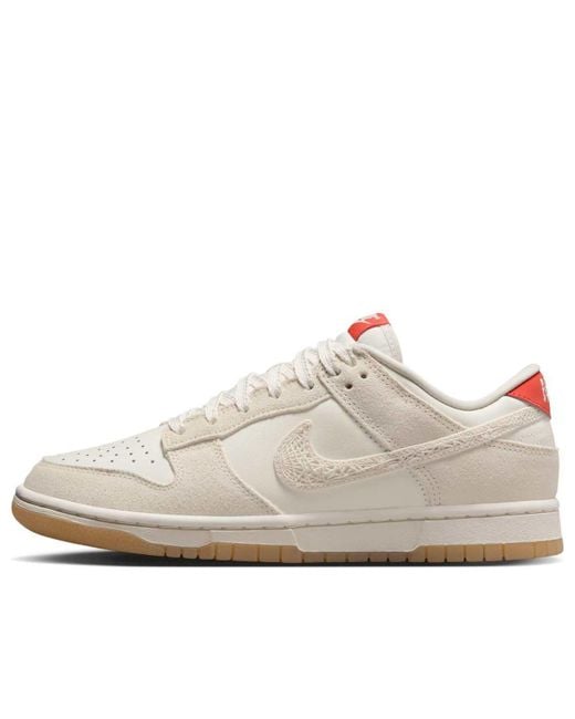 Nike White (Wmns) Dunk Low 'Sail Picante Flax'