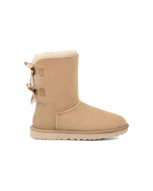 Ugg Natural (Wmns) Bailey Bow Ii Boot 'Mustard Seed'