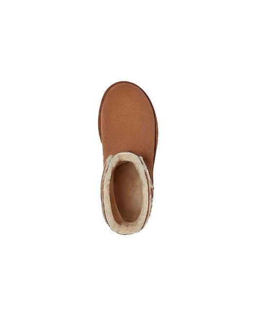 Ugg Brown X Telfar Logo Classic Mini 'Chestnut'
