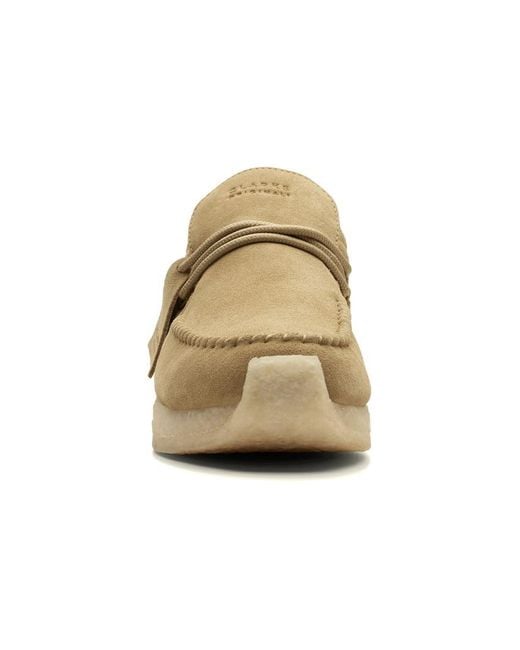 Clarks Natural Maycliffe Suede 'Dark Sand' for men