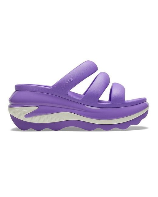 CROCSTM Purple Mega Crush Triple Strap for men