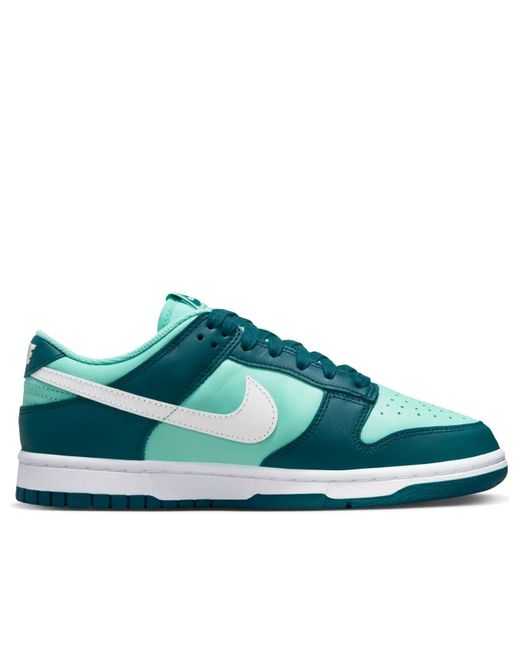 Nike Blue Dunk Low Womens Shoes Size - 8
