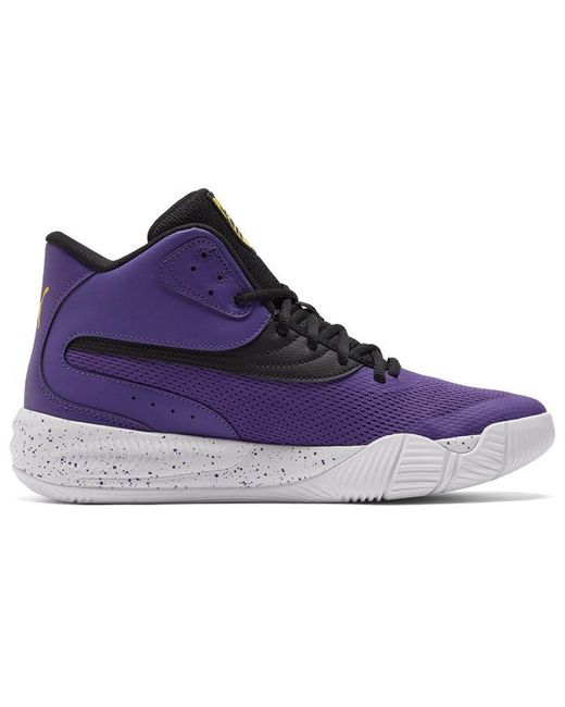 PUMA Blue Triple Mid Splatter 'Prism Spectra' for men