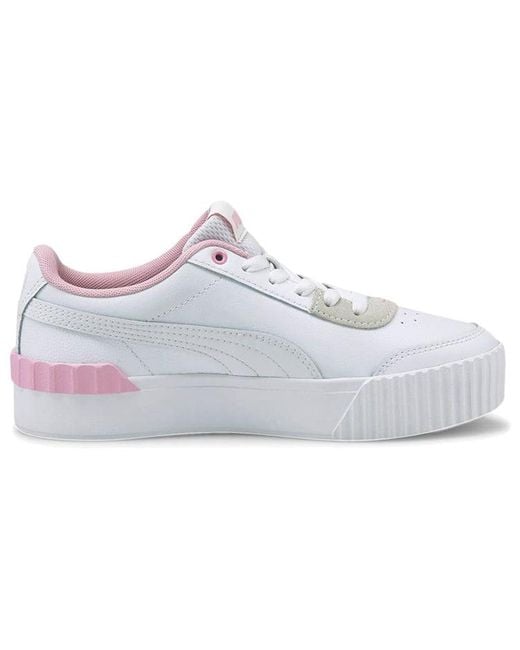 PUMA White (Wmns) Carina Lift Casual Board Shoes