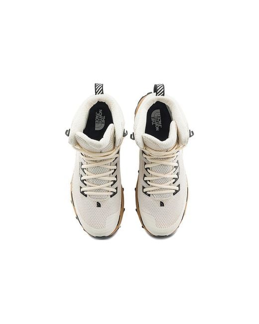 The North Face White (Wmns) Vectiv Fastpack Mid Futurelight Hiking Shoes