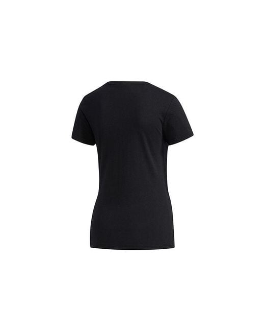 Adidas Black (Wmns) Neo W Esntl Lg T 1 Sports Short Sleeve