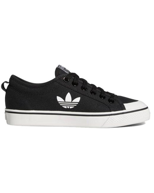Adidas Black (Wmns) Nizza Trefoil 'Core'