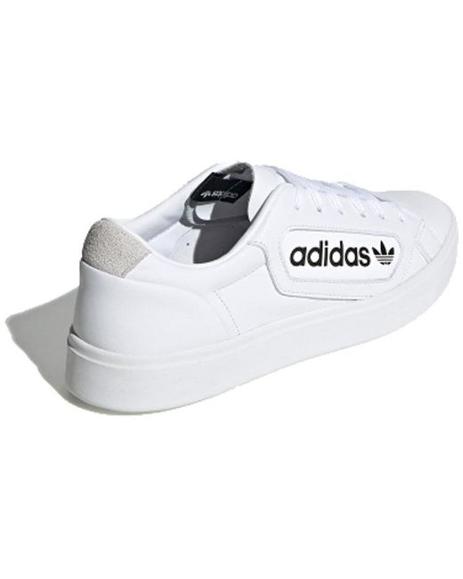 Adidas White (Wmns) Sleek 'Cloud'