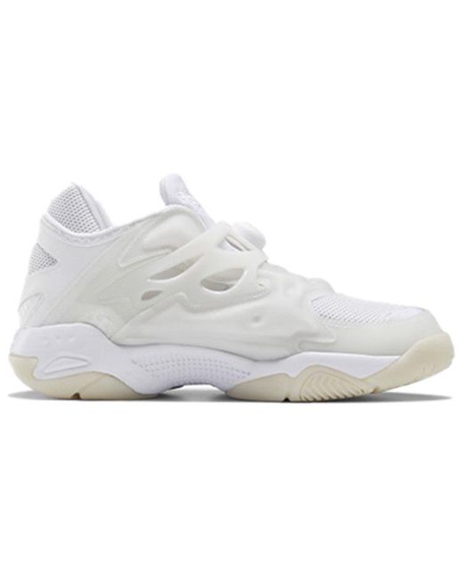 Reebok White Pump Court Porcelain' for men