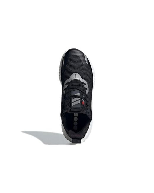 Adidas Blue Alphaboost Utility Metallic' for men