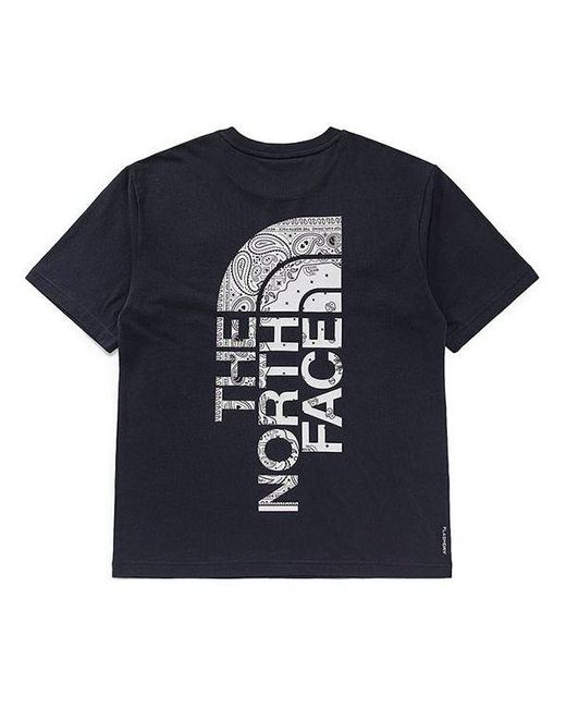 The North Face Blue Ss22 Logo T-shirt for men