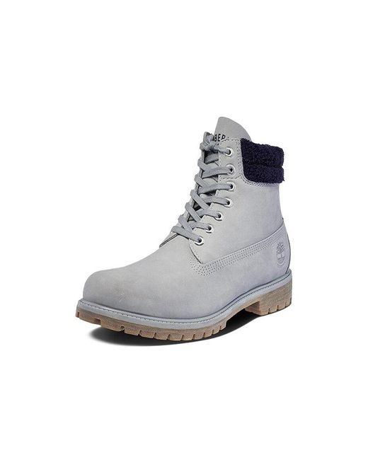 Timberland Gray Waterproof 6 Inch Double Collar Furry' for men
