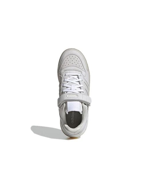 Adidas White Triple Platforum Low
