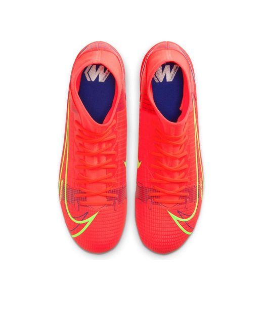 Nike Red Mercurial Superfly 8 Academy Ag Artificial Grass 'Dark' for men