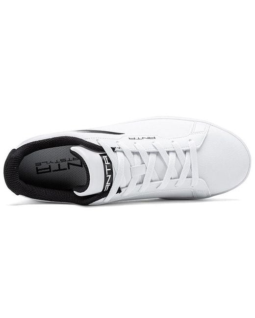Anta White Skateboarding Shoes for men