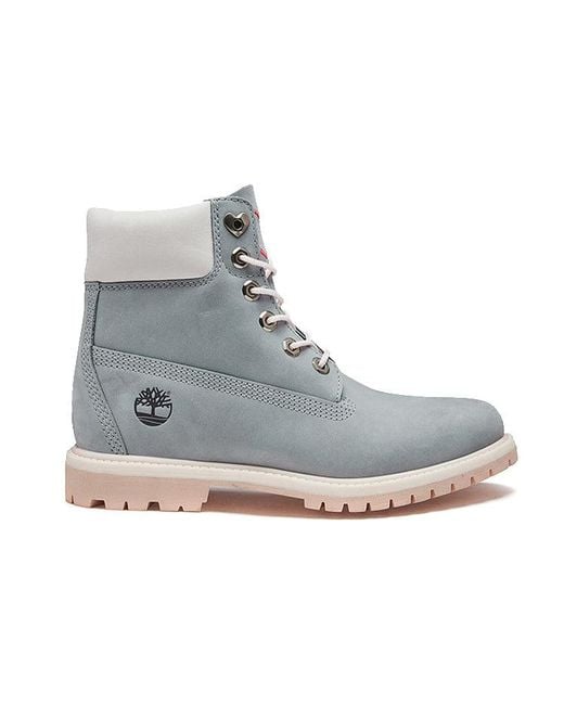 Timberland Blue (Wmns) Icon Inch Premium Boot Nubuck'
