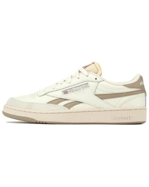 Reebok White Club C Revenge Vintage 'Off- Taupe' for men