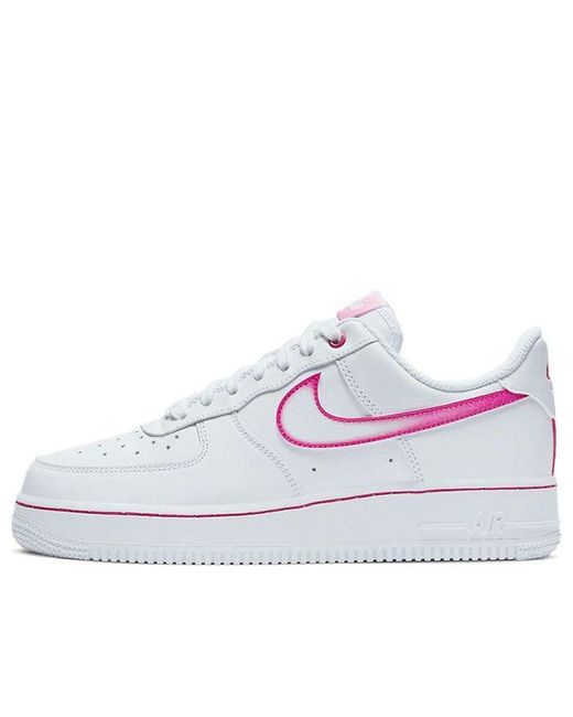 Nike Air Force 1 Low 'airbrush Pink Gradient' in White | Lyst