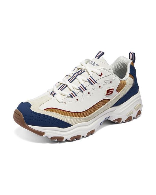 Skechers Blue D'Lites Varsity Spirit Sneaker for men
