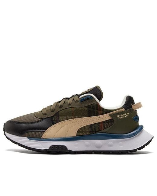 PUMA Brown Wild Rider Flannel for men