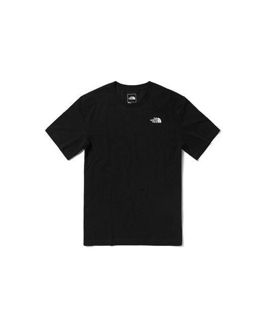 The North Face Black Logo Graphic T-Shirt for men