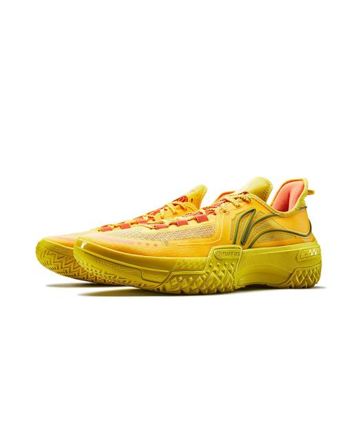Li-ning Yellow Jie Ao Low 'Heart Flame' for men