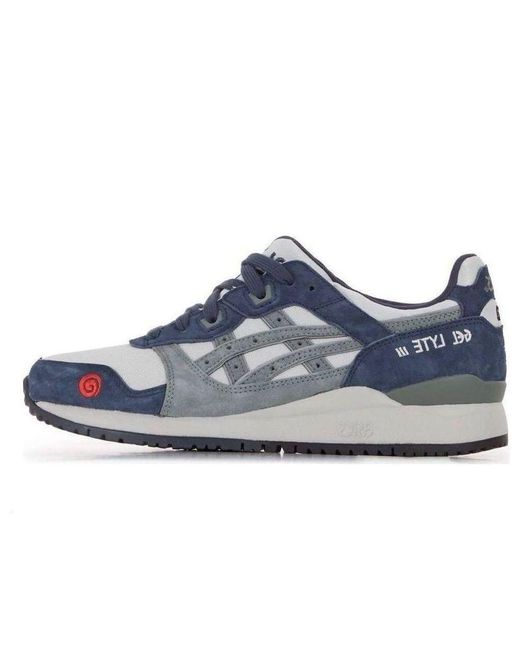 Asics Blue Naruto Shippuden X Gel Lyte 3 Og 'Kakashi' for men