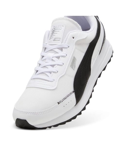 PUMA White Road Rider Leather for men