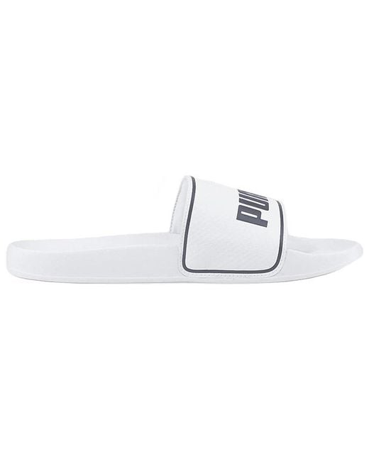 PUMA White Leadcat 2.0 Slide for men