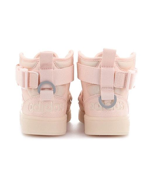 Adidas Pink (Wmns) Hoops 2.0 Utx