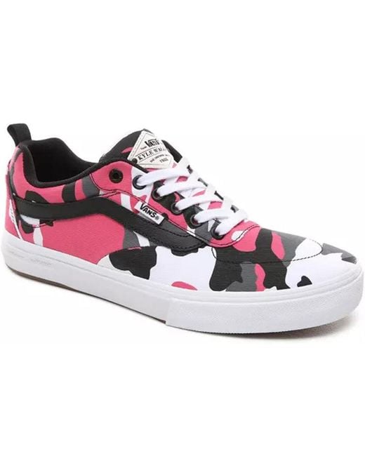Vans Pink Kyle Walker Pro 'Camouflage' for men