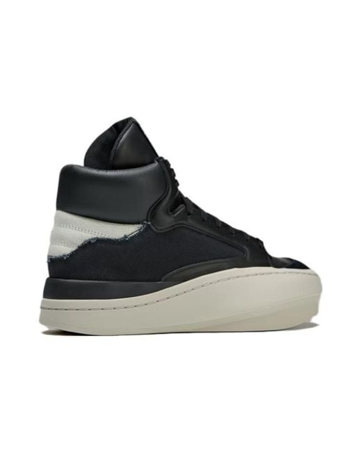 Adidas Black Y-3 Centennial High Off' for men