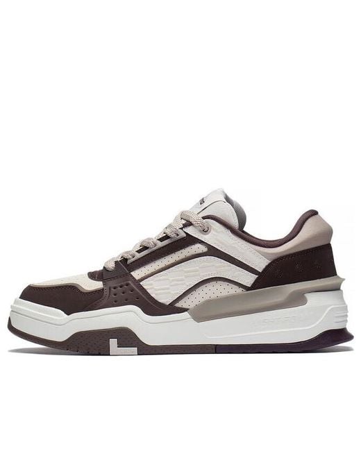 Li-ning White Ag Skate Shoes for men