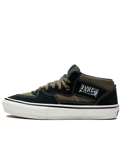 Vans Black Skate Half Cab 'Scarab Military' for men