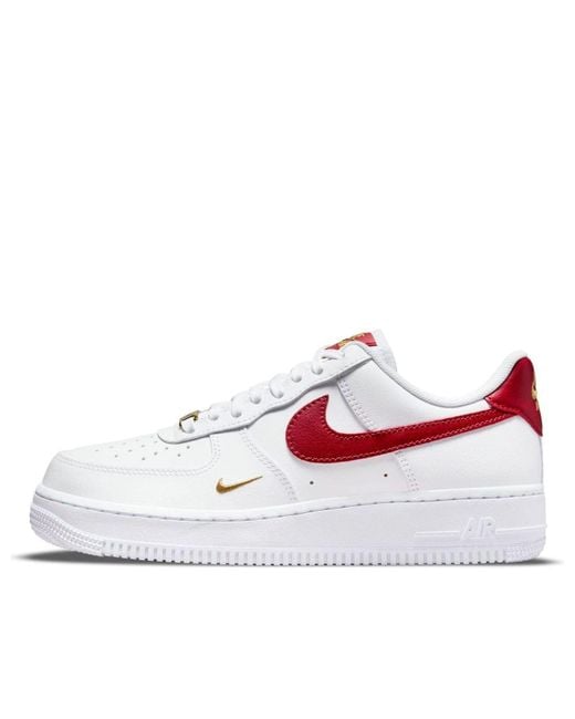 Nike White (Wmns) Air Force 1 Essential Low Gym'