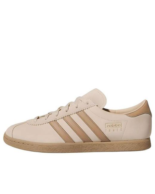 Adidas Brown Originals Stadt Shoes 'Cream' for men