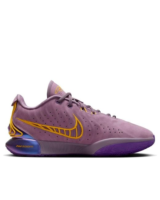 Nike Purple Lebron 21 Ep Rain' for men