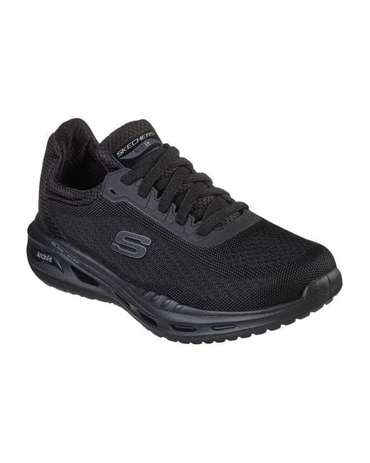 Skechers Black Arch Fit Orvan Trayver for men