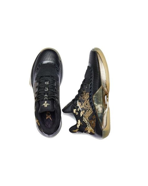 Xtep Black Levitation 4 Chinese Dragon' for men
