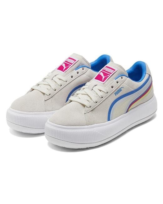 PUMA Blue (Wmns) Suede Mayu Triplex Tech
