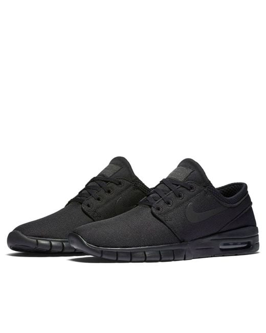 Nike Black Stefan Janoski Max Sb 'Triple' for men