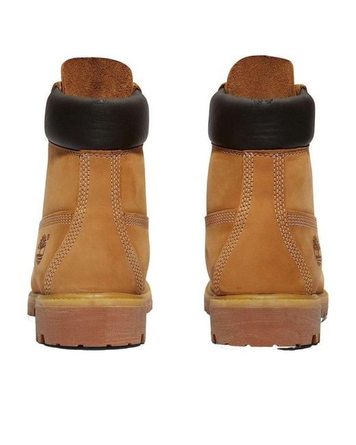 Timberland Brown Premium 6-Inch Waterproof Boots 'Wheat' for men