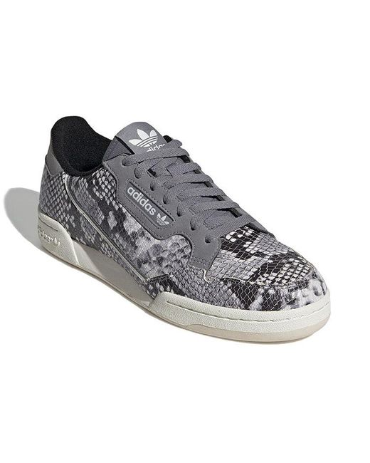 Adidas Gray Continental 80 Snakeskin' for men