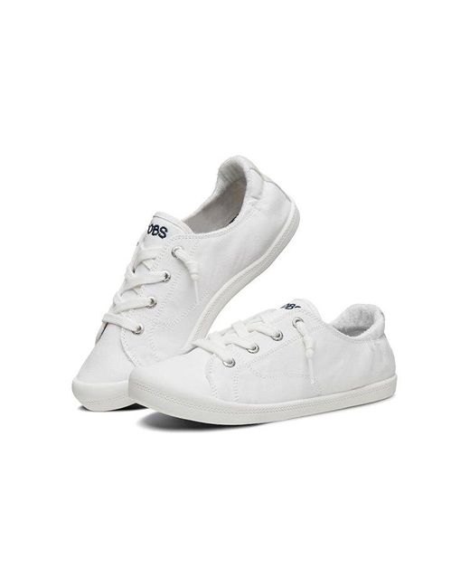Skechers White (Wmns) Bob's Beach Bingo Low Top Sneakers