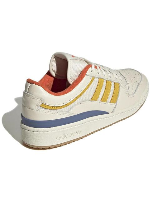 Adidas White Wood Wood X Forum Low for men